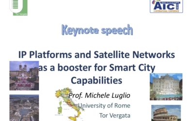 IP Platforms and Satellite Networks as a booster for Smart City Capabilities