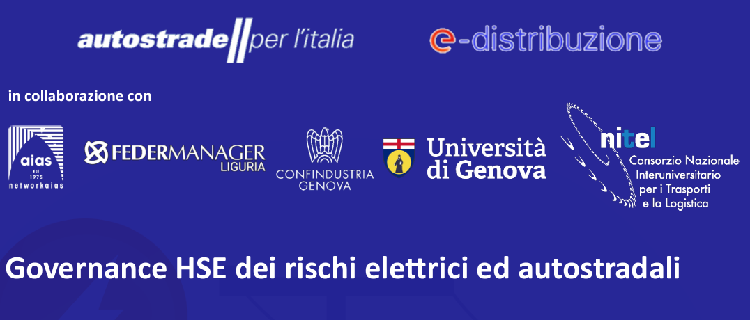 Patrocinio evento Governance HSE dei rischi elettrici ed autostradali – Genova ottobre 2023